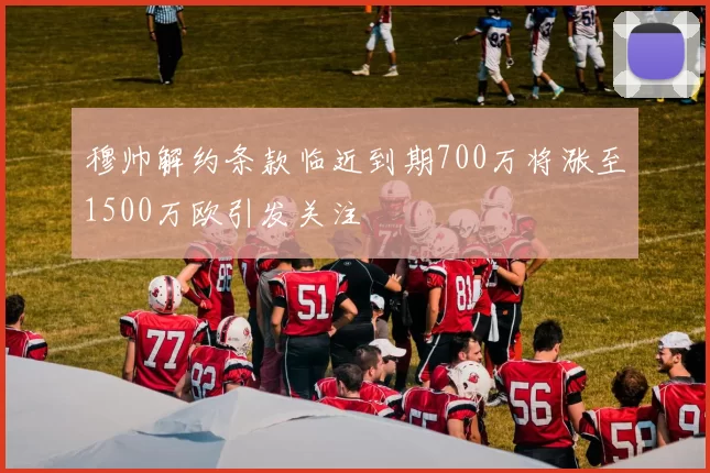 穆帅解约条款临近到期700万将涨至1500万欧引发关注